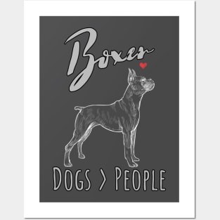 Boxer - Dogs > People Posters and Art